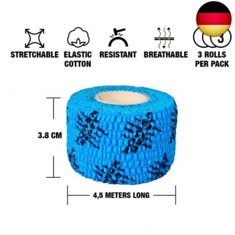 POWER BEAST 3X Tape Crossfit, 3 Rollen Hook Grip Tape, Sporttape, Schutz Für